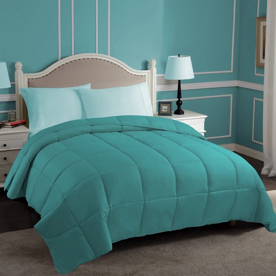 Shop quality Superior All-Season Down Alternative Comforter with Baffle Box Construction, Twin, Turquoise in Kenya from vituzote.com Shop in-store or online and get countrywide delivery!