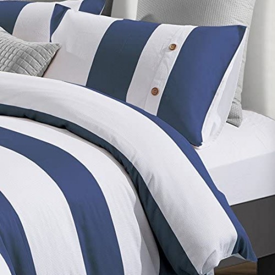 Shop quality Superior Addison Cotton Striped 3-Piece Duvet Cover Set, Twin Size in Kenya from vituzote.com Shop in-store or online and get countrywide delivery!