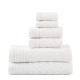 Shop quality Superior 100 Cotton Highly Absorbent 6-Piece Jacquard Chevron Towel Set, White in Kenya from vituzote.com Shop in-store or online and get countrywide delivery!