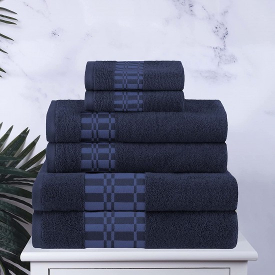 Shop quality Larissa 100 Cotton, Soft, Extremely Absorbent, 6 Piece Towel Set, Navy Blue in Kenya from vituzote.com Shop in-store or online and get countrywide delivery!