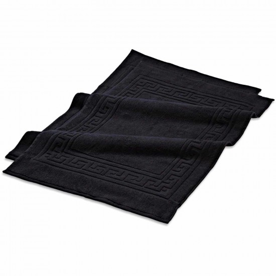 Shop quality Superior 100 Cotton Highly-Absorbent Greek Key Border Solid 2-Piece Bath Mat Set, Black in Kenya from vituzote.com Shop in-store or online and get countrywide delivery!