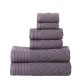 Shop quality Superior 100 Cotton Highly Absorbent 6-Piece Jacquard Chevron Towel Set, Purple Passion in Kenya from vituzote.com Shop in-store or online and get countrywide delivery!