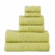 Shop quality Superior 100 Cotton Highly Absorbent 6-Piece Jacquard Chevron Towel Set, Celery in Kenya from vituzote.com Shop in-store or online and get countrywide delivery!