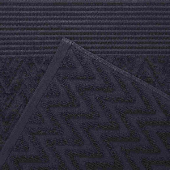 Shop quality Superior 100 Cotton Highly Absorbent 6-Piece Chevron Towel Set, Navy Blue in Kenya from vituzote.com Shop in-store or online and get countrywide delivery!
