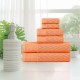 Shop quality Superior 100 Cotton Highly Absorbent 6-Piece Jacquard Chevron Towel Set, Papaya in Kenya from vituzote.com Shop in-store or online and get countrywide delivery!