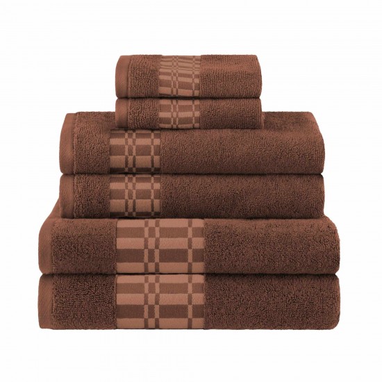 Shop quality Larissa 100 Cotton, Soft, Extremely Absorbent, 6 Piece Towel Set, Chocolate in Kenya from vituzote.com Shop in-store or online and get countrywide delivery!