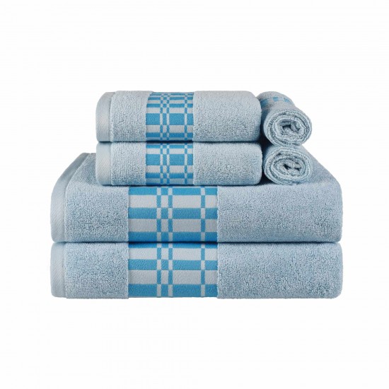 Shop quality Larissa 100 Cotton, Soft, Extremely Absorbent, 6 Piece Towel Set, Light Blue in Kenya from vituzote.com Shop in-store or online and get countrywide delivery!