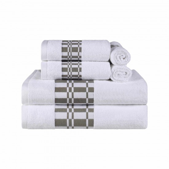 Shop quality Larissa 100 Cotton, Soft, Extremely Absorbent, 6 Piece Towel Set, White in Kenya from vituzote.com Shop in-store or online and get countrywide delivery!