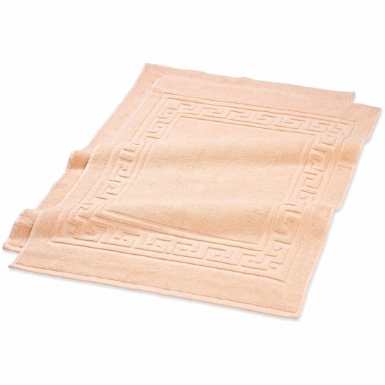 Shop quality Superior 100 Cotton Highly-Absorbent Greek Key Border Solid 2-Piece Bath Mat Set, Peach in Kenya from vituzote.com Shop in-store or online and get countrywide delivery!
