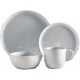 Shop quality Tower Barbary & Oak Oslo 16 Piece Dinnerware Set, Stoneware, White and Nimbus Grey in Kenya from vituzote.com Shop in-store or online and get countrywide delivery!