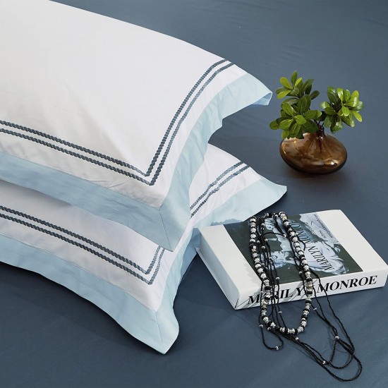 Shop quality Superior Meridian 300-Thread Count Cotton Embroidered Duvet Cover and Sham Set - Full/Queen in Kenya from vituzote.com Shop in-store or online and get countrywide delivery!