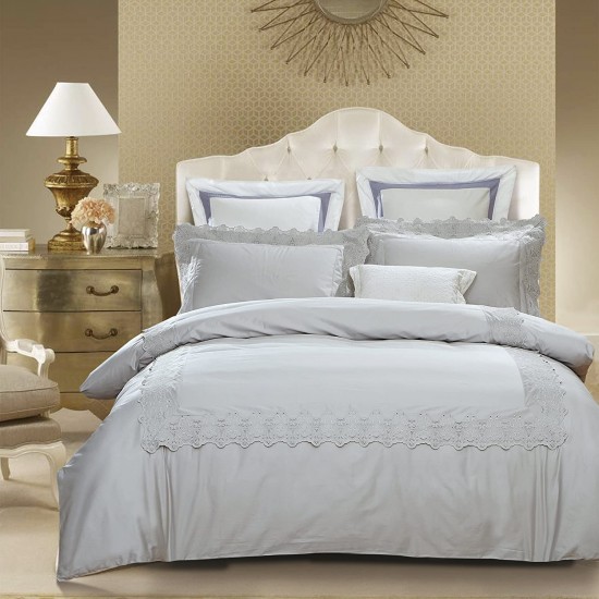 Shop quality Superior Charlotte Embroidered Duvet Cover Set, Premium Long-Staple Cotton, Full/Queen in Kenya from vituzote.com Shop in-store or online and get countrywide delivery!