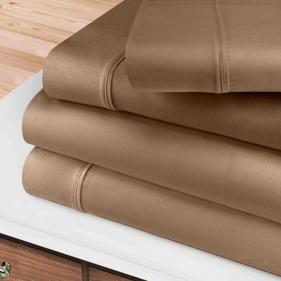 Shop quality Superior 400 Thread Count 100 Egyptian Cotton Solid Deep Pocket Sheet Set, Queen Size, Taupe in Kenya from vituzote.com Shop in-store or online and get countrywide delivery!