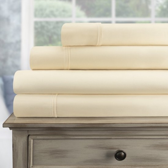 Shop quality Superior Egyptian Cotton 300-Thread-Count Sheet Set, Deep Pocket, Twin, Ivory in Kenya from vituzote.com Shop in-store or online and get countrywide delivery!
