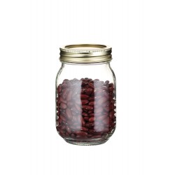 Home Made Glass Preserving Jar, 500 ml