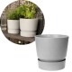Shop quality Elho Greenville Round Pot & Base Living Concrete- 20cm in Kenya from vituzote.com Shop in-store or online and get countrywide delivery!