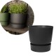 Shop quality Elho Greenville Round Pot & Base Living Black- 20cm in Kenya from vituzote.com Shop in-store or online and get countrywide delivery!