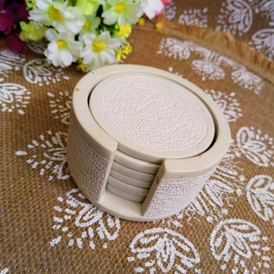Shop quality Undugu Etched Natural Handcrafted SoapStone Coasters + Holder, Set of 6 in Kenya from vituzote.com Shop in-store or online and get countrywide delivery!