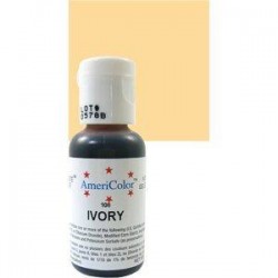 Americolor Ivory Color Soft Gel Paste, 22 ml
