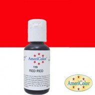 Americolor Red Red Soft Gel Paste Food Colour, 22 ml
