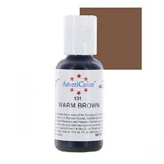 Shop quality Americolor Warm Brown Soft Gel Paste Food Color,  22 ml in Kenya from vituzote.com Shop in-store or online and get countrywide delivery!