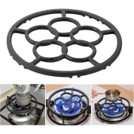 VZ Cast Iron Gas Ring Reducer for Moka Pots & Small Saucepans,18.3 cm
