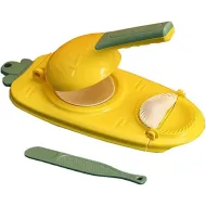 	2 in 1 Dumpling Maker Press and press, Yellow