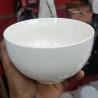 Dunelm Classic White Ceramic Cereal/Soup Bowl