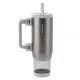 Nayad Hydrostash Tumbler with Snackbox - Silver, 680ml ( 12 hours hot )