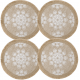 Shop quality Creative Tops Hessian Placemats, Set of 4, White Mandala Design in Kenya from vituzote.com Shop in-store or online and get countrywide delivery!