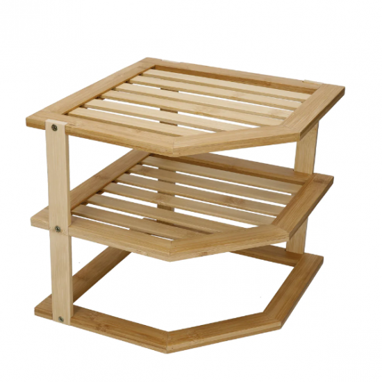 Copco Bamboo 3-Tier Kitchen Corner Storage Shelf, COP3TIERCORBAM Shop quality Copco Bamboo 3-Tier Kitchen Corner Storage Shelf in Kenya from vituzote.com Shop in-store or online and get countrywide delivery!