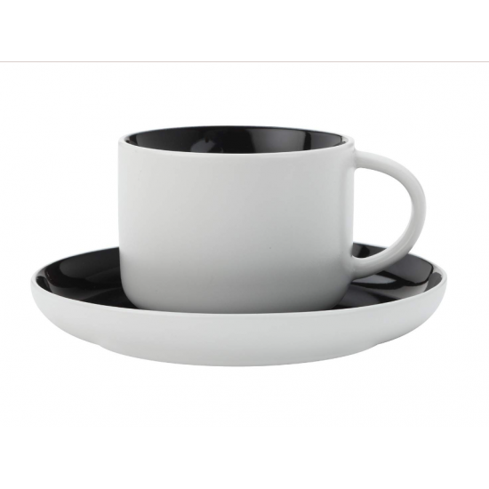 Shop quality Maxwell & Williams Tint Tea / Coffee Cup and Saucer Set, Gift Boxed, Porcelain, Black, 250 ml in Kenya from vituzote.com Shop in-store or online and get countrywide delivery!