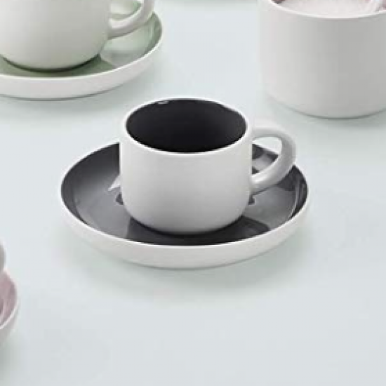 Shop quality Maxwell & Williams Tint Tea / Coffee Cup and Saucer Set, Gift Boxed, Porcelain, Black, 250 ml in Kenya from vituzote.com Shop in-store or online and get countrywide delivery!