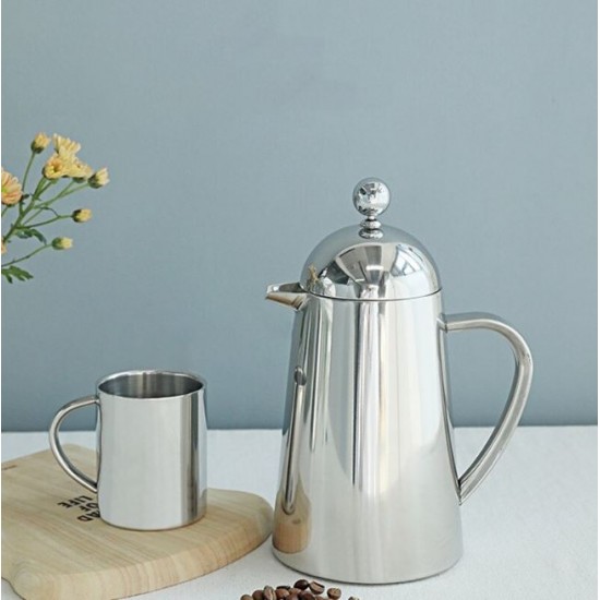 Shop quality La Cafetière Havana Double Walled Cafetiere French Press, 8-Cup, Stainless Steel, 1 Litre in Kenya from vituzote.com Shop in-store or online and get countrywide delivery!