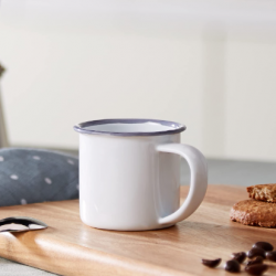 Living Nostalgia Enamel Mug, 90ml