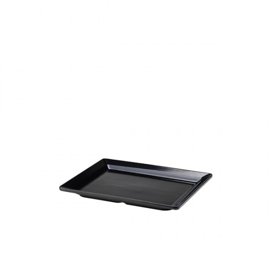 Neville Genware Melamine Black Platter GN 1/2 32 x 26cm (L x W) Neville Genware Melamine Black Platter GN 1/2 32 x 26cm (L x W)