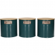 Shop quality Kitchen Craft Tea, Coffee and Sugar Canisters Set of 3, 1 Litre, Teal in Kenya from vituzote.com Shop in-store or online and get countrywide delivery!
