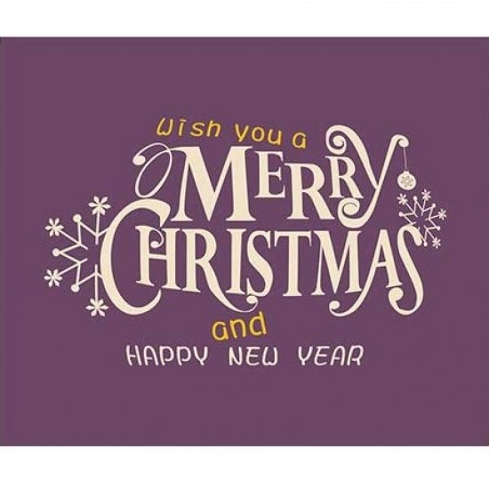 Shop quality TUPARKA Christmas Card  With Envelope & Sticker, Best New Year, Purple in Kenya from vituzote.com Shop in-store or online and get countrywide delivery!