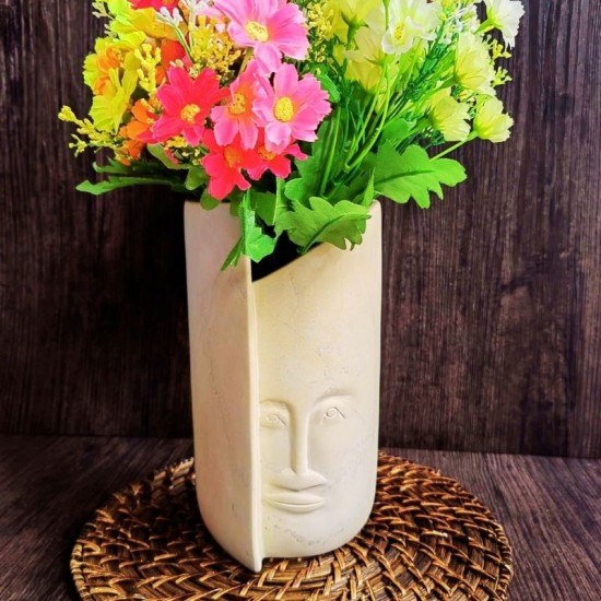 Shop quality Undugu Pillar Face Handcrafted Soapstone Flower Statement Vase in Kenya from vituzote.com Shop in-store or online and get countrywide delivery!