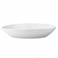 Maxwell & Williams Panama Oval White Serving Bowl, 32cm