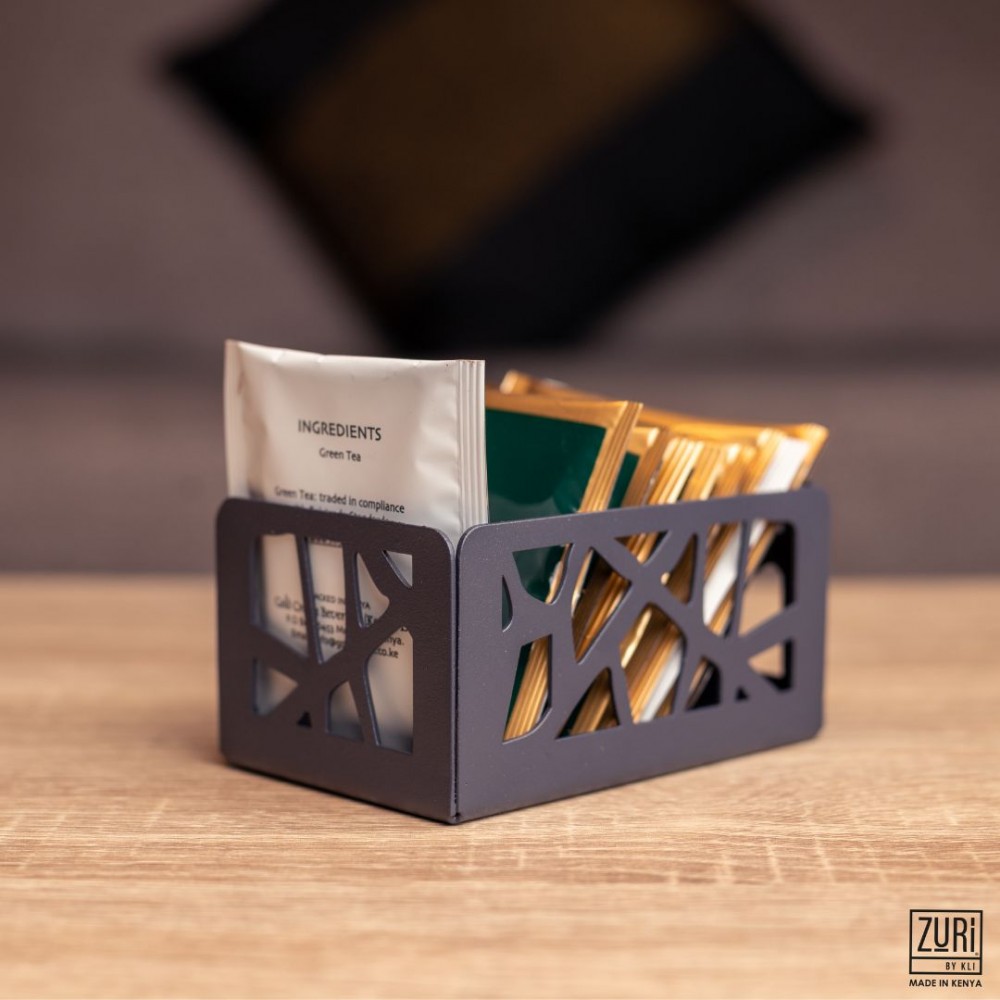 Coffee, Tea & Espresso Zuri Sachet Holder, Textured