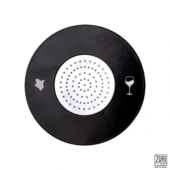 Zuri Ventilated Wine Glass Covers, Aluminium & Powder Coated Black, Diameter 100mm, WCC1B Shop quality Zuri Ventilated Wine Glass Covers, Aluminium & Powder Coated Black, Diameter 100mm in Kenya from vituzote.com Shop in-store or online and get countrywide delivery!