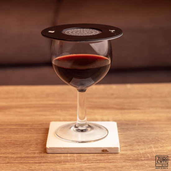 Shop quality Zuri Ventilated Wine Glass Covers, Aluminium & Powder Coated Black, Diameter 100mm in Kenya from vituzote.com Shop in-store or online and get countrywide delivery!