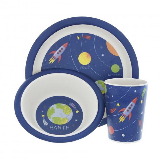 Shop quality Dunelm Kids Space Dinner set White- Blue and Green - Made of Bamboo in Kenya from vituzote.com Shop in-store or online and get countrywide delivery!