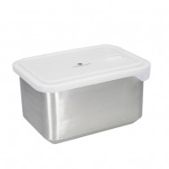 MasterClass All-in-One Stainless Steel Container with Lid, Microwave Safe, 2.7-Litre 