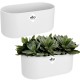 Shop quality Elho Duo Flowerpot - White - Indoor Flower Pot, 27cm in Kenya from vituzote.com Shop in-store or online and get countrywide delivery!