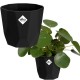 Shop quality Elho Geometric Flowerpot for Indoor - Living Black, 18 cm in Kenya from vituzote.com Shop in-store or online and get countrywide delivery!