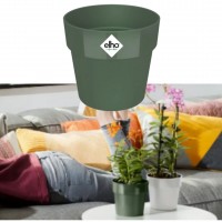 Elho Round Mini  Flowerpot, 7cm - Leaf Green