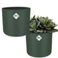 Elho Round Indoor Flowerpot, 16cm - Leaf Green