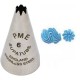 PME Stainless Steel Seamless Supatube Nozzle - Star Tubes No. 6 (Open)